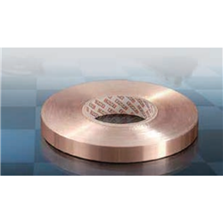 AUDIOropa 18mm Wide 0.1mm Thick Copper Foil Covered with Polyester Tape 50m Roll